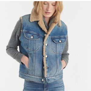 CQY Harper Denim Vest, size M